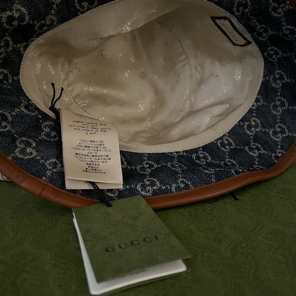 GUCCI Denim GG Bucket Hat Medium main image 5